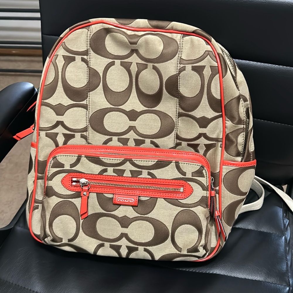 Coach backpack